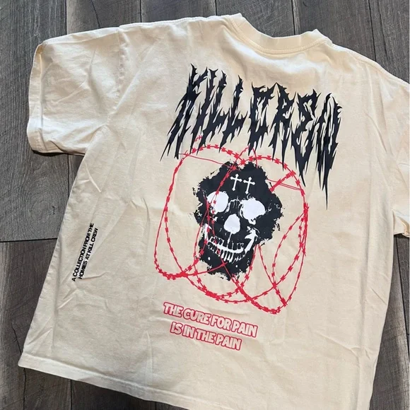 Kill Crew Skelton Back T-Shirt - Picture 5 of 5